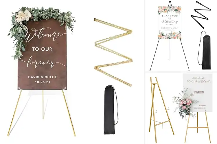 Detailed view of Best Wedding Signs Displays
