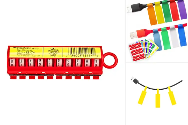 Detailed view of Best Wire Labeling Tapes
