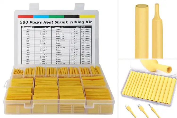 Detailed view of Best Yellow Heat Shrink Tubes: Top 10 for Durable Wiring