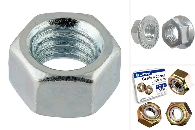 Detailed view of Best Zinc Plated Nuts